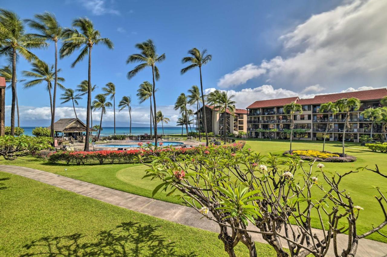 Lahaina Resort Retreat With Pool And Ocean Views! Kahana Buitenkant foto